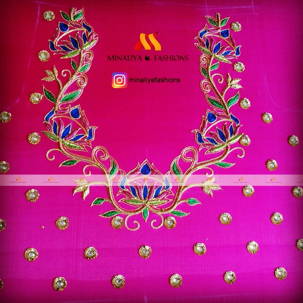 Aari Embroidery Design